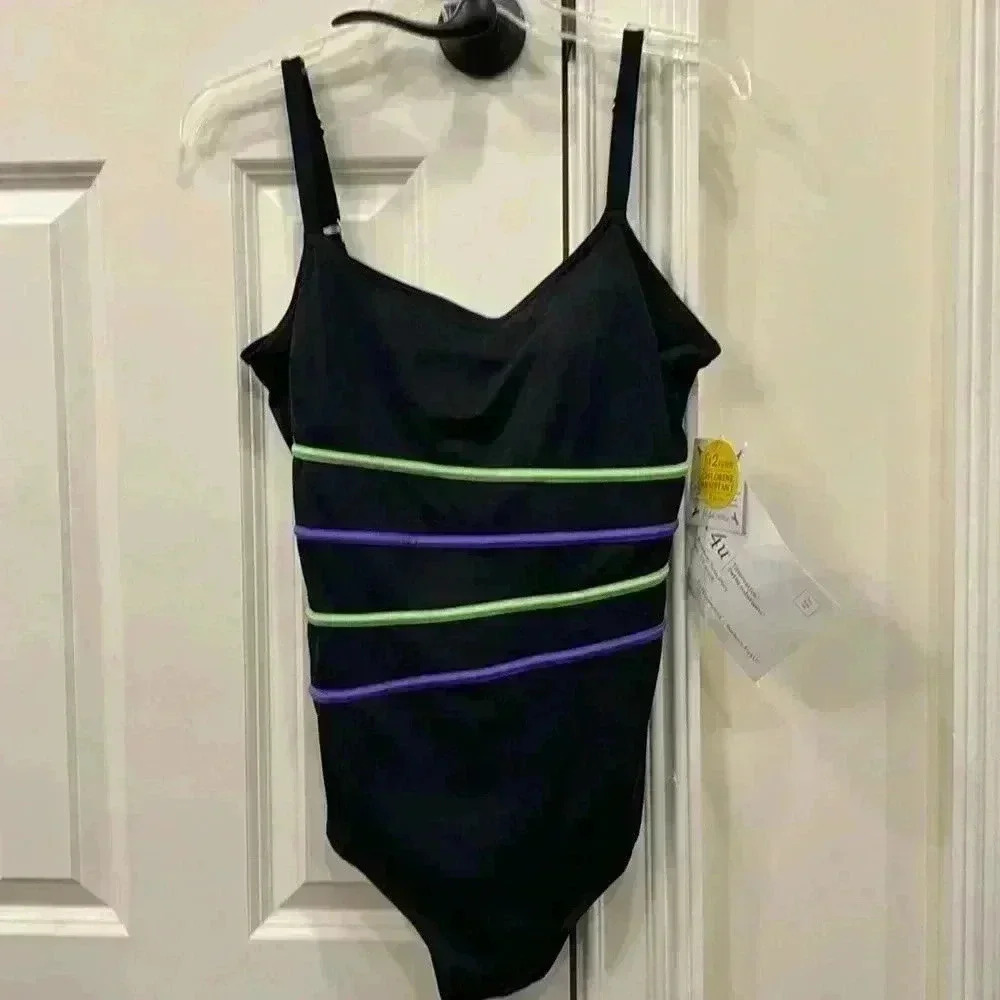 Fit 4 u swimsuit, size 14, NWT
